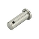 Socket pin Stainless steel with collar and hole V4A 5 x...