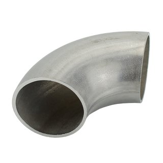 Weld-in elbow stainless steel V2A 90 degrees  42.4 mm unground - Pipe elbow