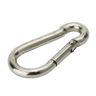 Carabiner stainless steel V4A D 11 x 120 mm A4