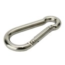 Carabiner with large opening 11 x 120 A4