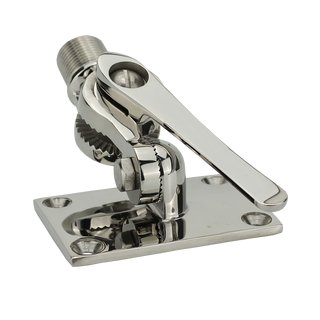 Stainless steel antenna holder - mirror polished - A4 - V4A
