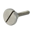 High slotted knurled screws Stainless steel V1A A 1...
