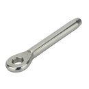 Eye rolling terminal V4A stainless steel D6 mm A4 Press...