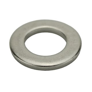 Washers stainless steel form-A without chamfer V2A V2A DIN 125 1,7 mm for M1.6 - shims underneath washers metal washers stainless steel washers