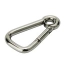Carabiner hook asymmetrical with thimble made of...