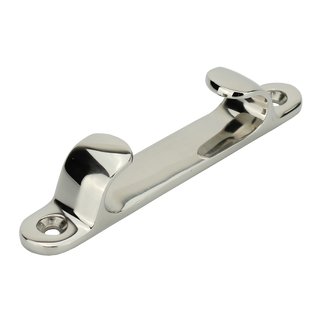 Skipping cleat stainless steel high gloss polished L 127 mm A4 - V4A