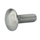 Flat round head screws with square collar DIN 603 A2 V2A...