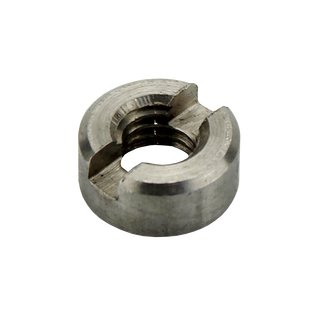 Slotted nuts stainless steel M3 DIN 546 A4 V4A - special nuts stainless steel nuts metal nuts