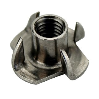 knock-in nuts for wood A2 V2A M8X11 stainless steel - press nuts special nuts stainless steel nuts