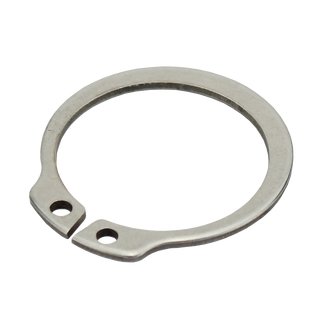 Retaining rings for shafts stainless steel 10 mm DIN471 V2A A2 - seeger rings snap rings grooved rings stainless steel rings metal rings