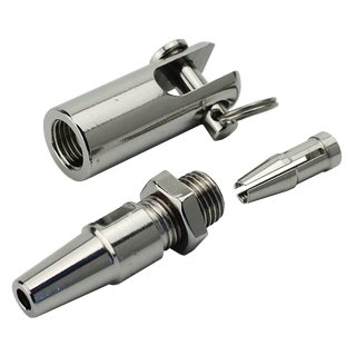 Swageless fork terminal stainless steel V4A A4 steel cable 4 mm (1X19) screw mounting self-assembly - threaded terminal screw terminal
