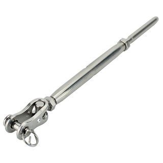 Eye tensioner toggle/wire rope terminal stainless steel V4A D= 3 mm M6 A4 - Rope tensioner turnbuckles