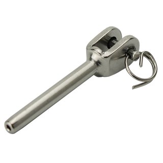 Swagelss fork terminal welded stainless steel V4A D= 3 mm A4 - Roller terminal